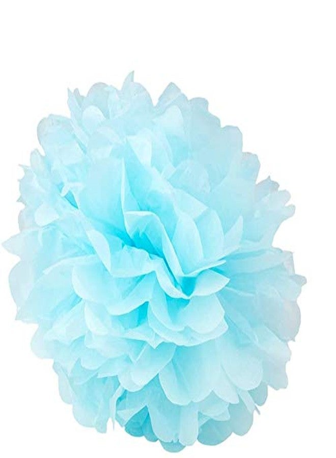 Theme My Party 1st Birthday Decoration for Boys Balloons, accesories (Paper Fan & Pom Pom) - Image 3